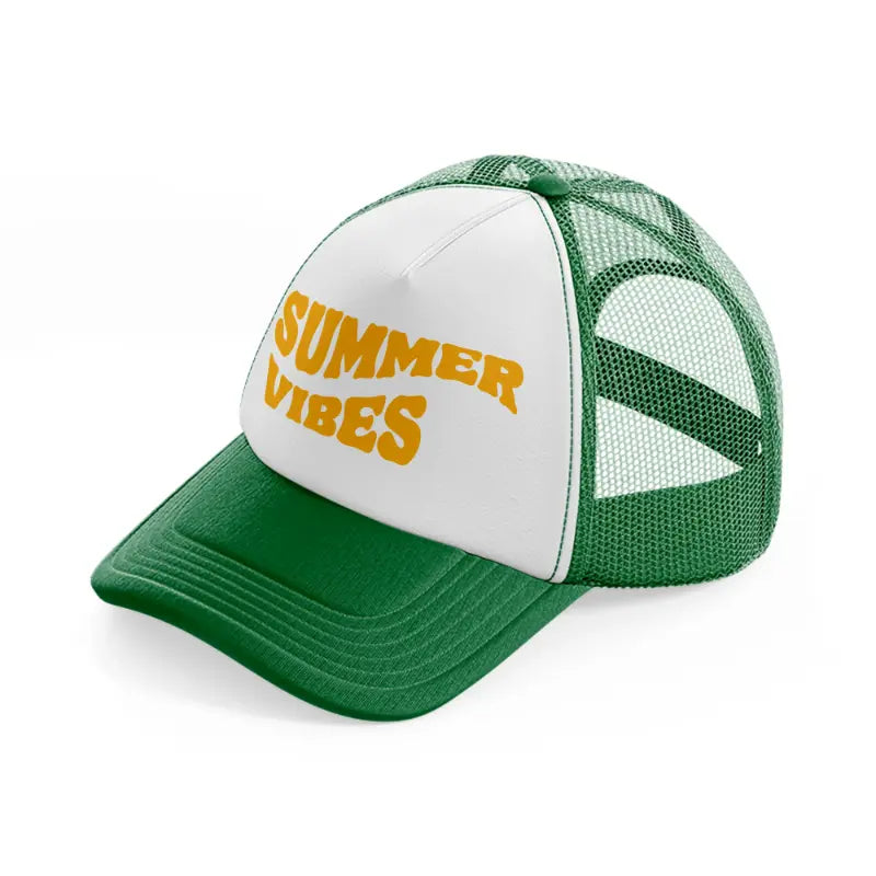 retro elements-97-green-and-white-trucker-hat