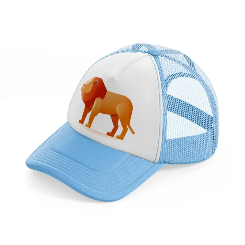 005-lion-sky-blue-trucker-hat