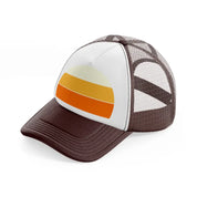 sun retro-brown-trucker-hat