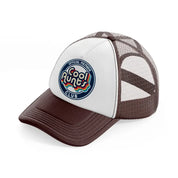 cool aunts club-brown-trucker-hat