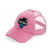 carolina panthers classic-pink-trucker-hat