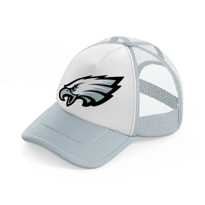 philadelphia eagles emblem-grey-trucker-hat