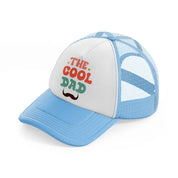 the cool dad-sky-blue-trucker-hat