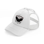 cute but psycho white trucker hat