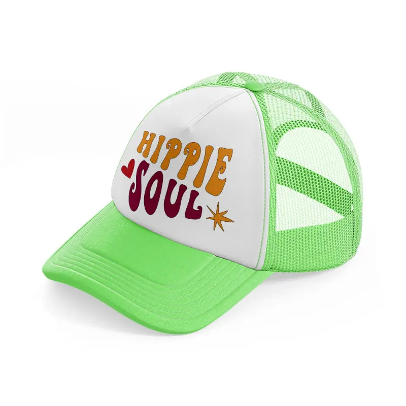 groovy quotes-10-lime-green-trucker-hat