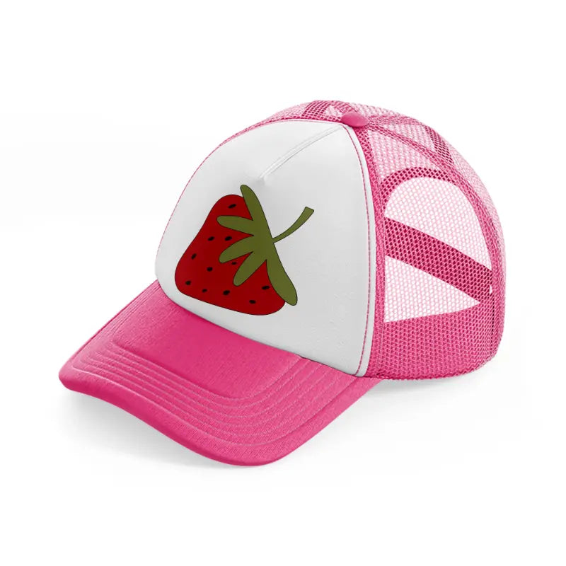 groovy elements-53-neon-pink-trucker-hat