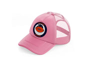 chicago bears circle-pink-trucker-hat