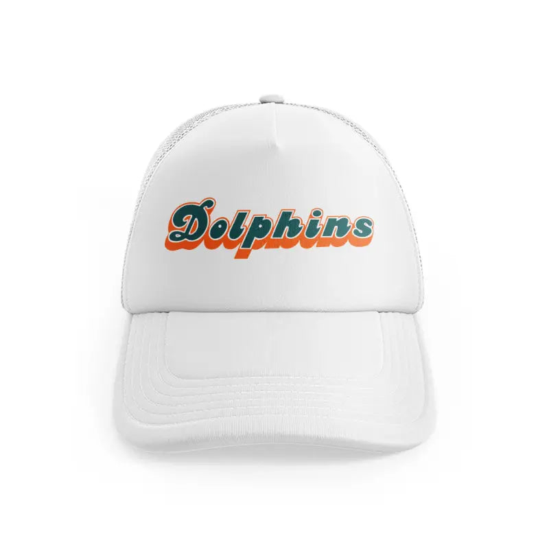Dolphins Textwhitefront-view