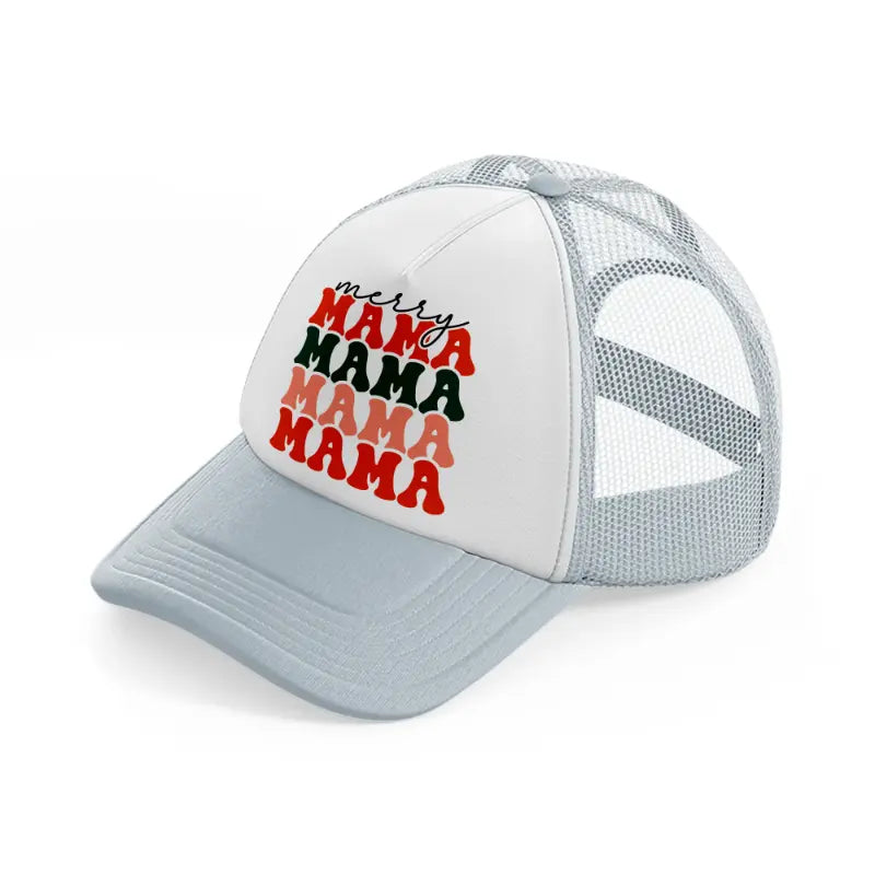 merry mama-grey-trucker-hat