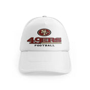 49ers Footballwhitefront-view