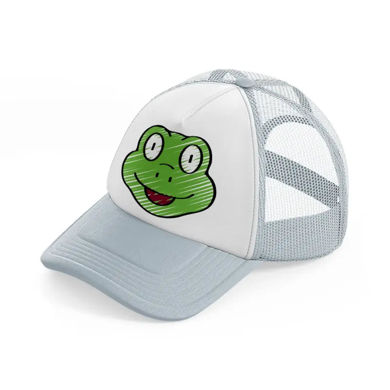 038-frog-grey-trucker-hat