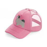 024-shih tzu-pink-trucker-hat