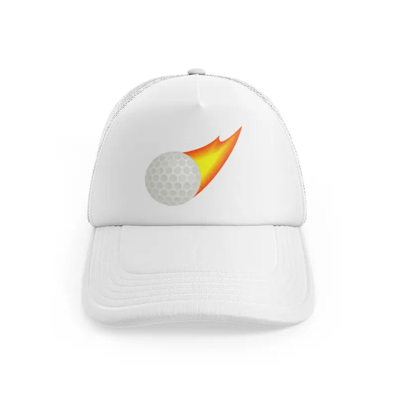 Golf Ball Firewhitefront view