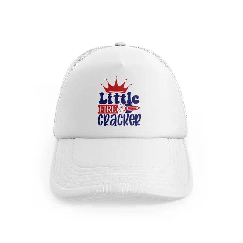 little fire cracker-01-white-trucker-hat