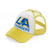 la chargers-yellow-trucker-hat