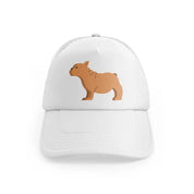 016-french bulldog-white-trucker-hat