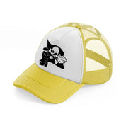 captain flag-yellow-trucker-hat