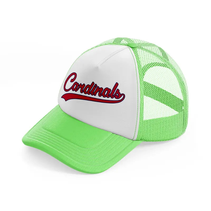 cardinals-lime-green-trucker-hat