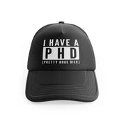 I Have A Phdblackfront-view