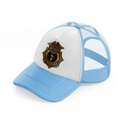 harley-davidson motorcycles firefighter-sky-blue-trucker-hat