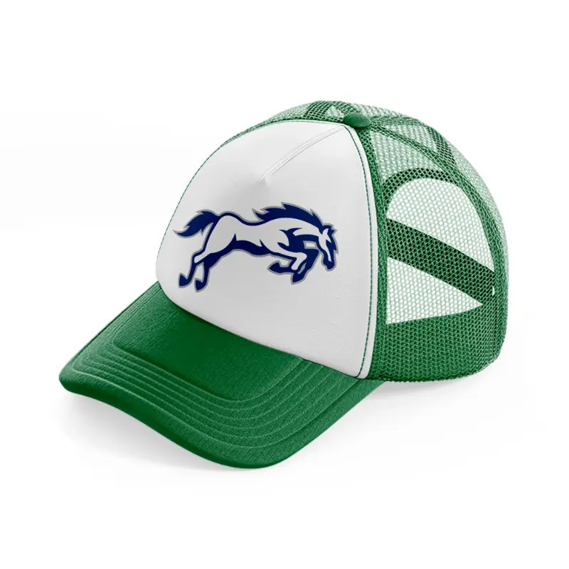 indianapolis colts emblem-green-and-white-trucker-hat