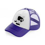 steamboat willie purple trucker hat