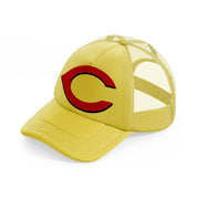 c from cincinnati-gold-trucker-hat