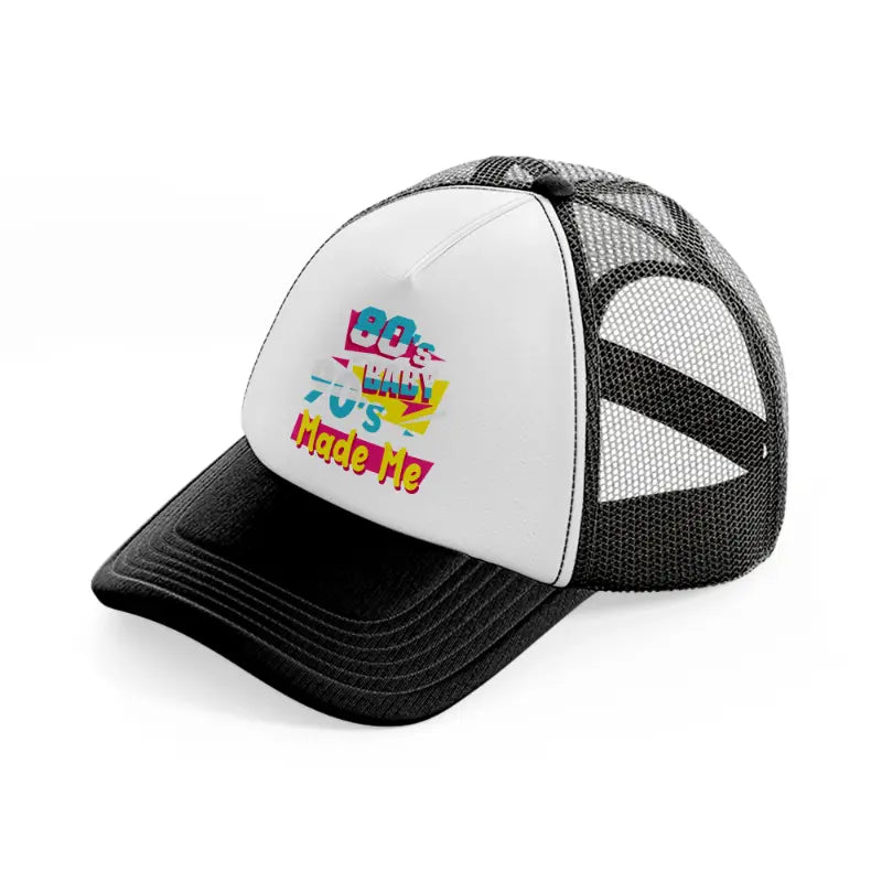 h210805-28-retro-80s-baby-90s-made-me-black-and-white-trucker-hat