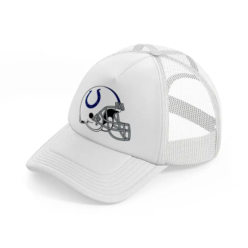 indianapolis colts helmet-white-trucker-hat