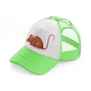 045-mouse-lime-green-trucker-hat