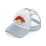 retro elements-70-grey-trucker-hat