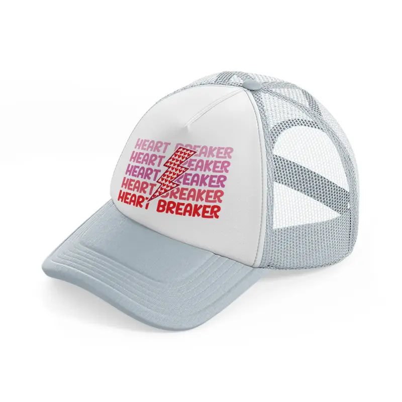heart breaker-grey-trucker-hat