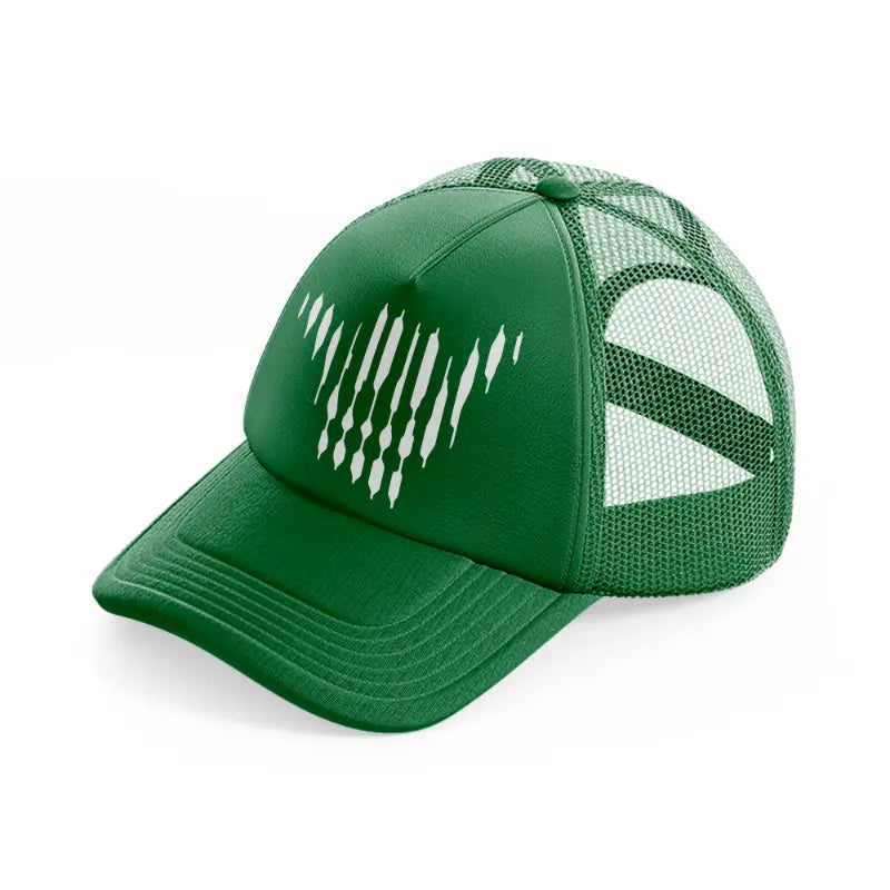 hang loose lines white-green-trucker-hat