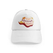 groovy quotes 13 white trucker hat