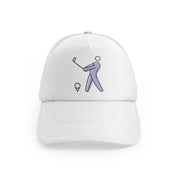 Golfer Outlinewhitefront view