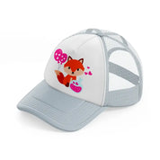 lovely fox-grey-trucker-hat
