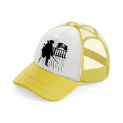 captain vector-yellow-trucker-hat