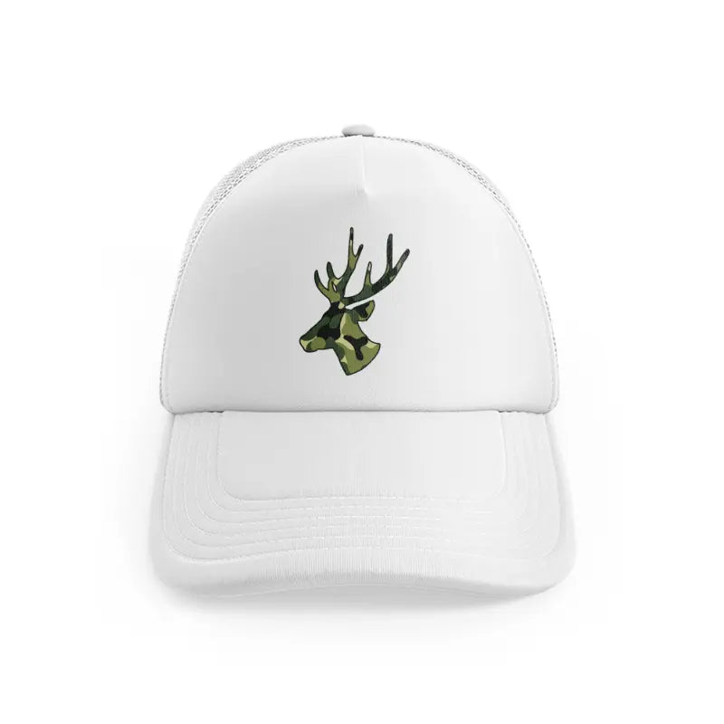Camo Deer Facewhitefront-view