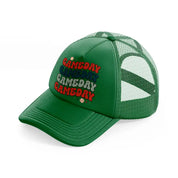 gameday gameday-green-trucker-hat