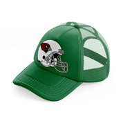arizona cardinals helmet-green-trucker-hat