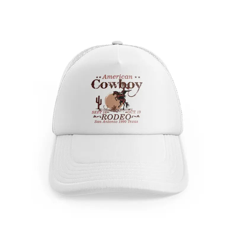 American Cowboy Rodeowhitefront-view