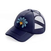 floral elements-14-navy-blue-trucker-hat