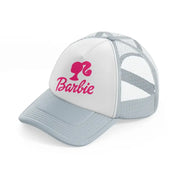 barbie icon-grey-trucker-hat