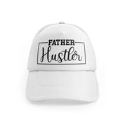 Father Hustlerwhitefront view