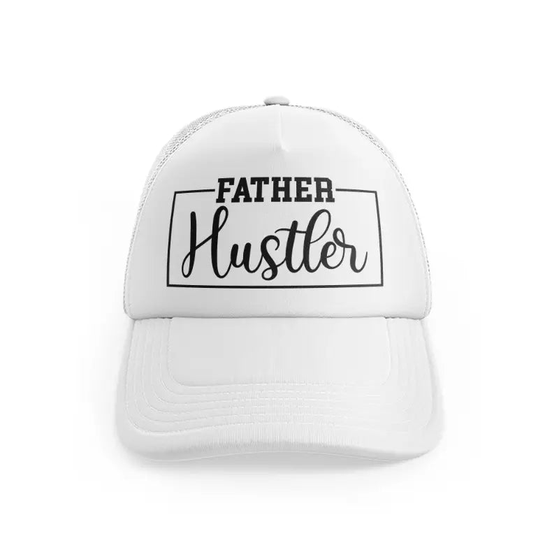 Father Hustlerwhitefront view