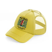 i just wanna eat hot dogs & tell the umpire he's blind gold trucker hat