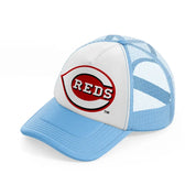 cincinnati reds-sky-blue-trucker-hat