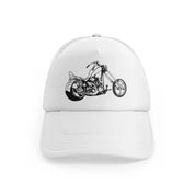 Harley Davidson Bikewhitefront view