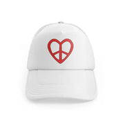 retro elements-57-white-trucker-hat