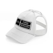 ford mercury-white-trucker-hat